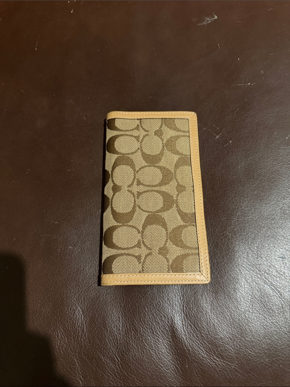 Coach Vintage Checkbook/Wallet
